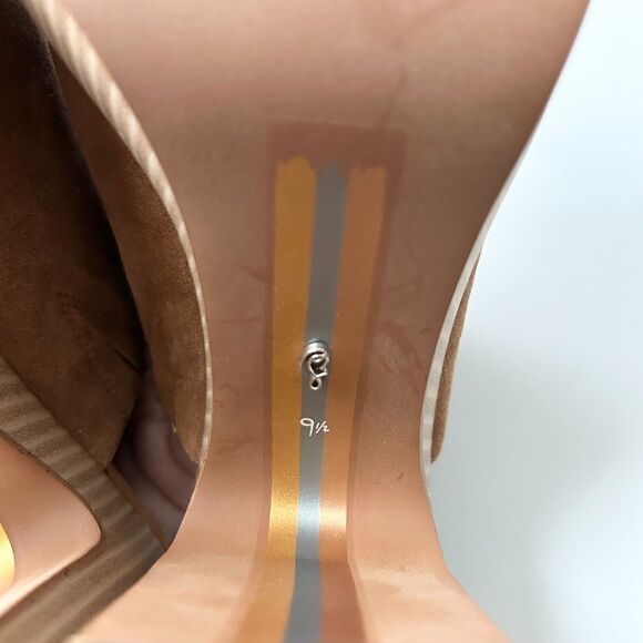 NEW Sam Edelman Shiloh Heeled Mule in Frontier Brown Size 9.5 - Picture 6 of 7